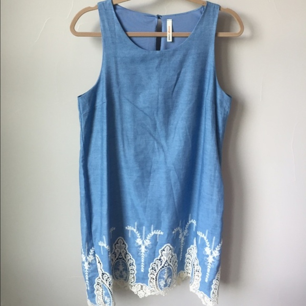 Orange creek embroidered bottom dress